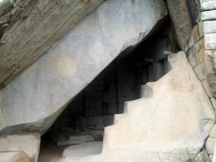 The Royal Tomb of the Machu Picchu